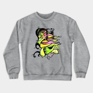 Girl and Nature Crewneck Sweatshirt